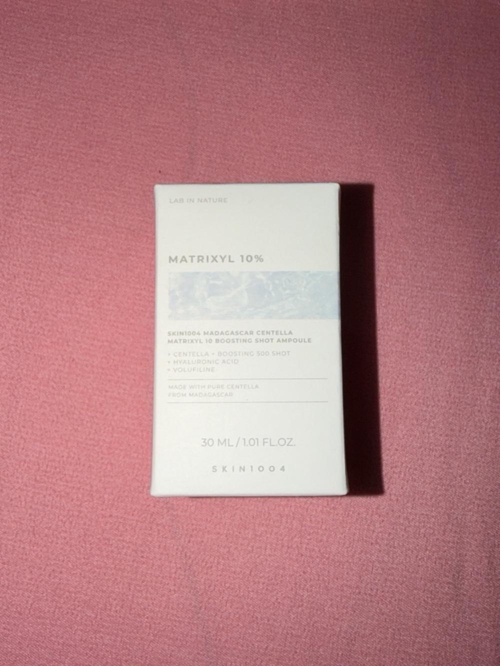 Skin1004 Matrixyl 10% Boosting Shot Ampoule - Pink